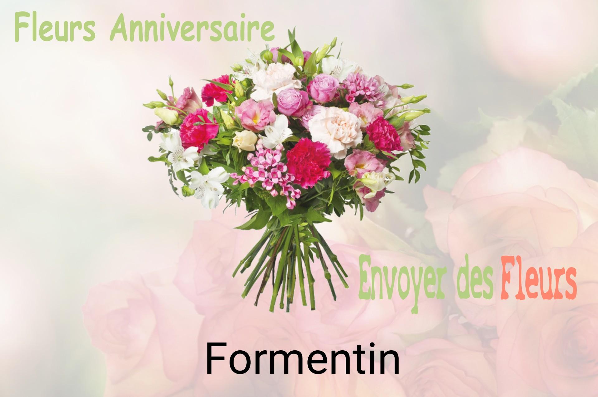 Bouquet de fleurs d’anniversaire livré à Formentin